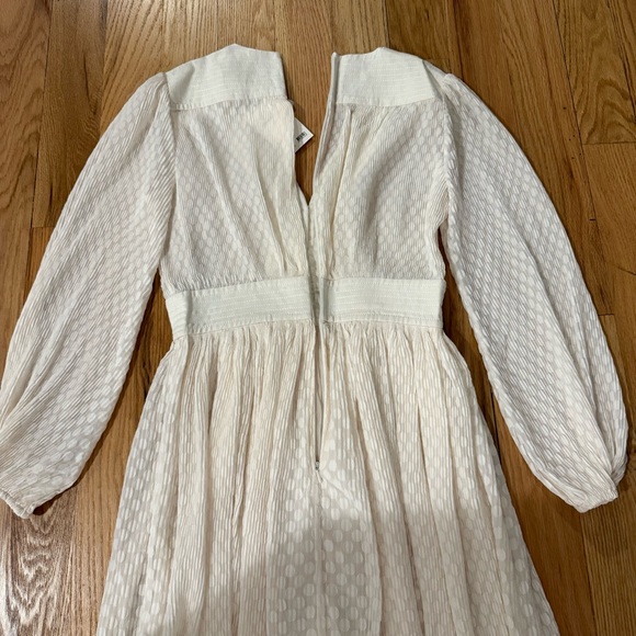 Zimmermann Plisse Dress in Pearl - Picture 13 of 16